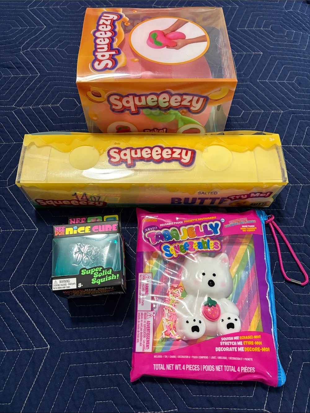 Needoh Squeeezy Sunday Days TABA Jelly Bundle